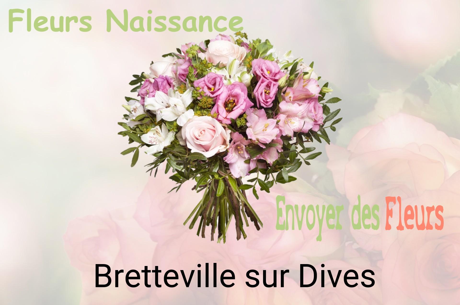 Bouquet de fleurs de naissance livré à Bretteville-sur-Dives